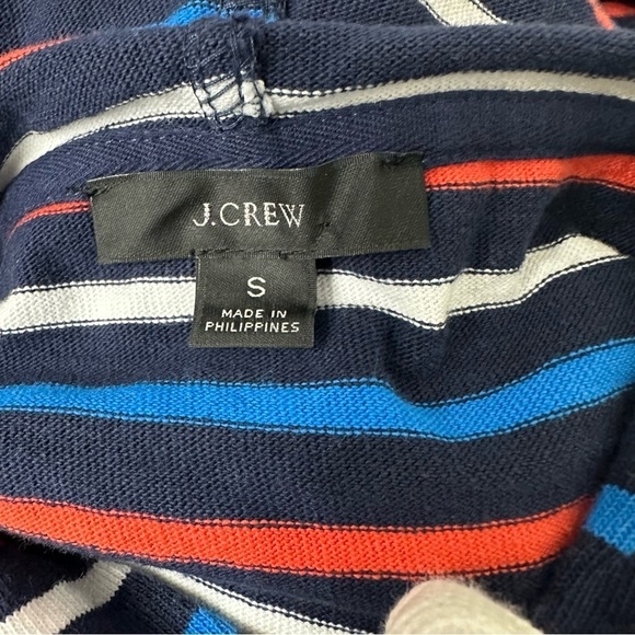 J. Crew Striped Pullover Hoodie Multi-striped Size Small - Picture 5 of 7